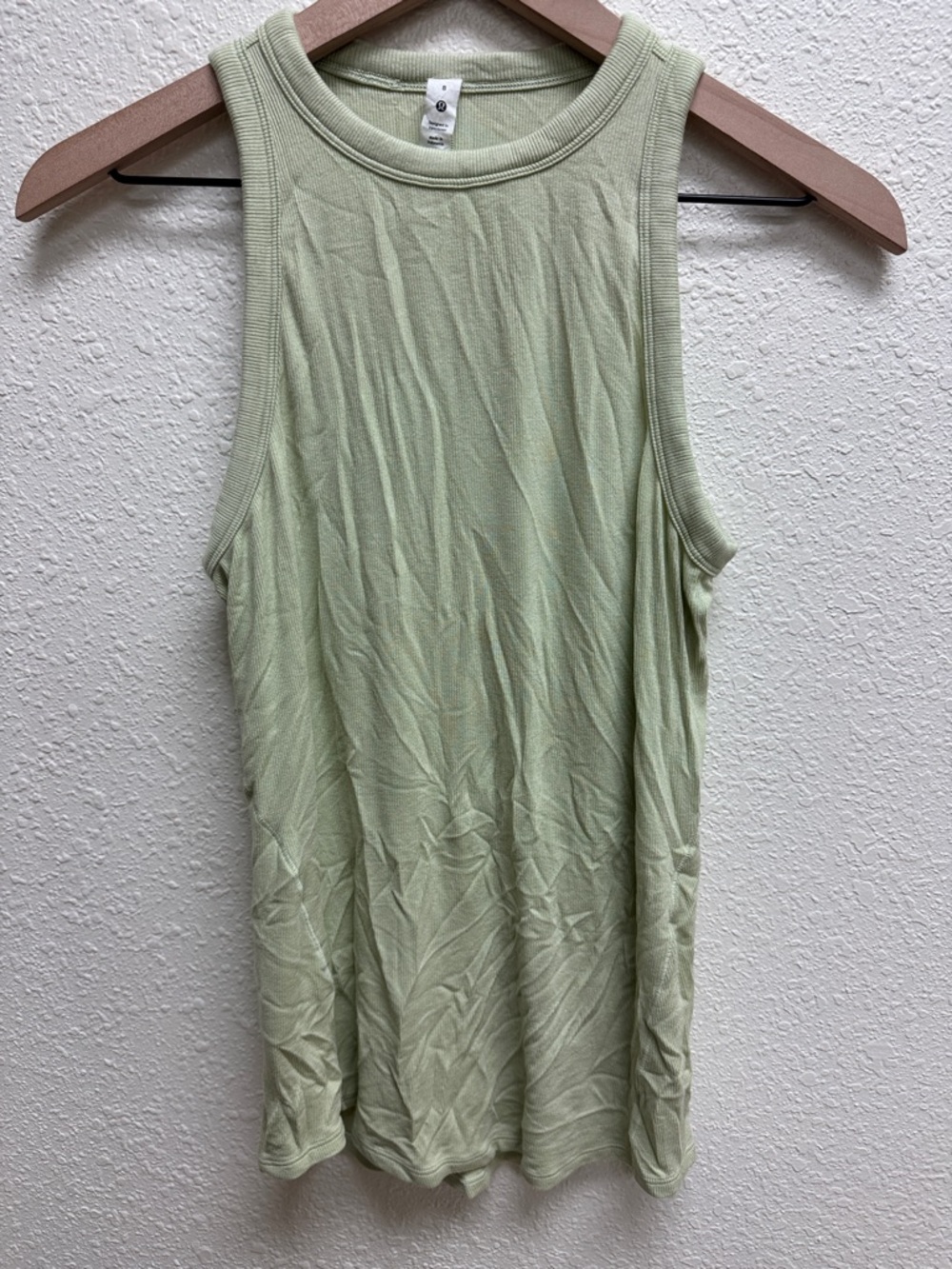lululemon athletica Light Sage Ribbed Tank Top